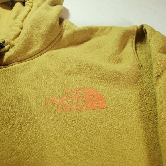 The North Face Hoodie XL Mustard - Picture 8 of 9
